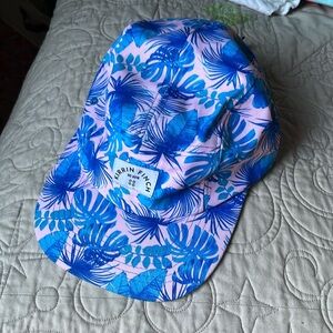 Kirrin Finch casual summer cap hat pink blue floral tropical adjustable size